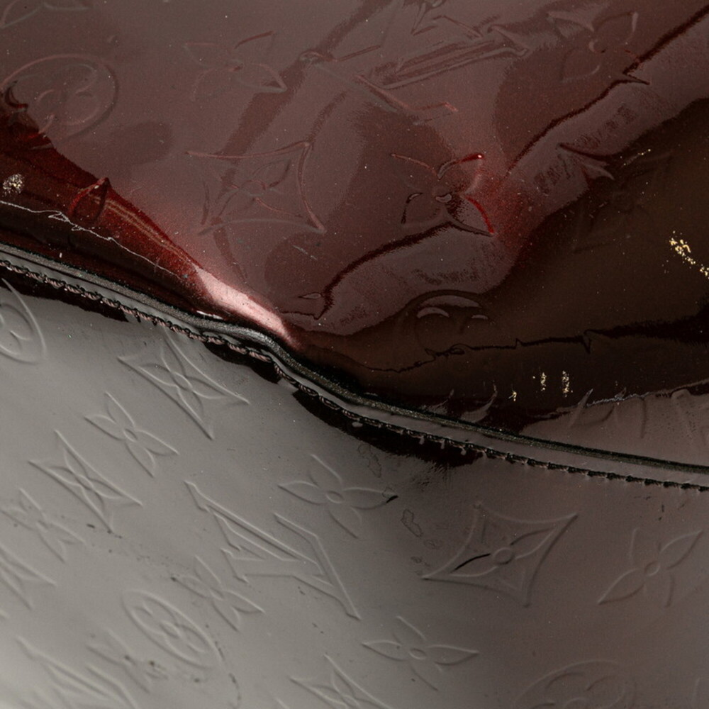 LOUIS VUITTON Authentic Brown Monogram Leather Shoulder Bag - Picture 4 of 14